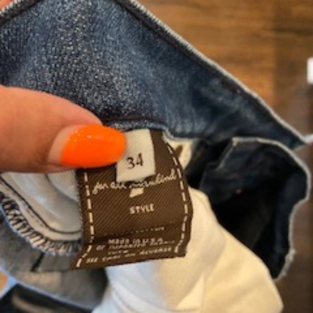 7 for All Mankind mens denim Size 34